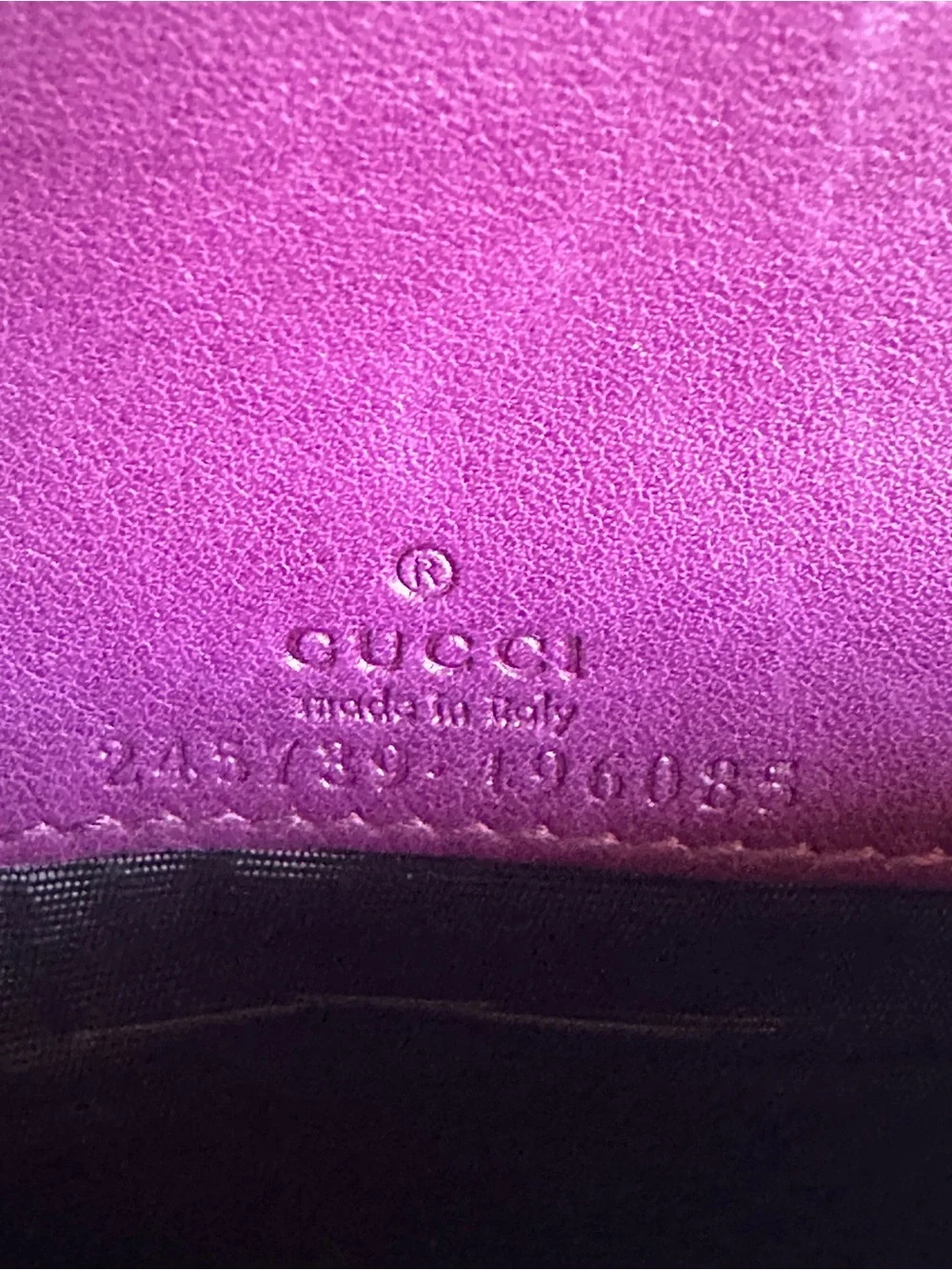Gucci vintage purple